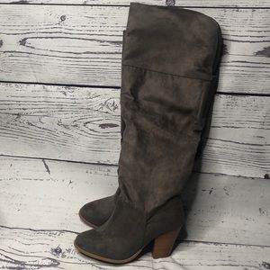 Lane Bryant Dark Gray Wide calf/WW boots